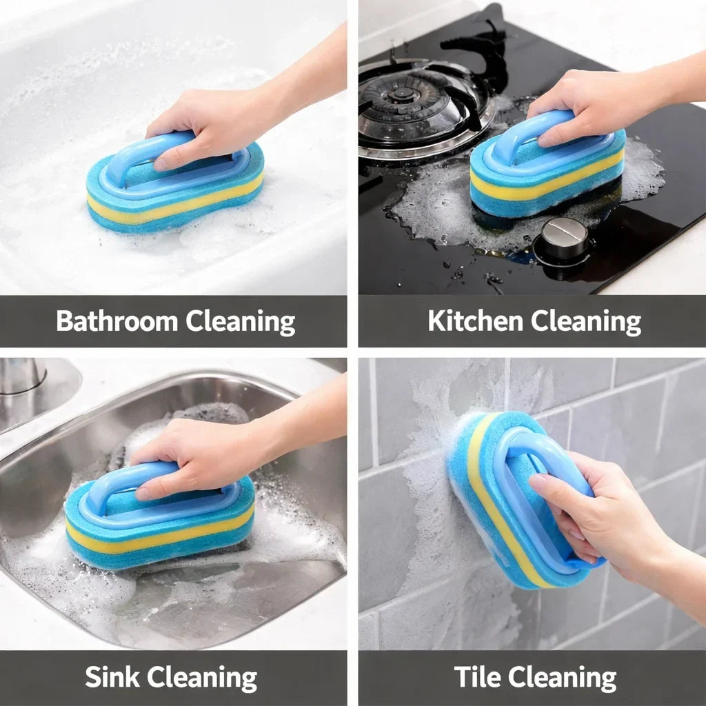 Cleaning Brush Handle – 3 Pieces