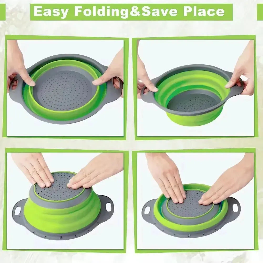 Silicone Collapsible Colander