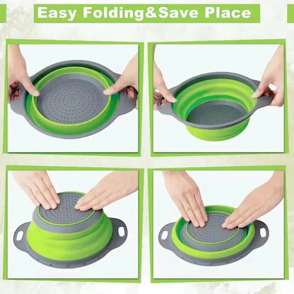 Silicone Collapsible Colander