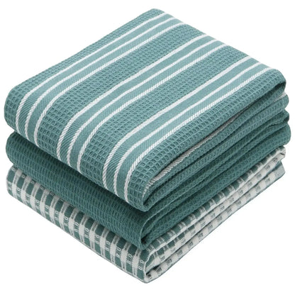 Cotton Kitchen Tea Towels – 3 Pack