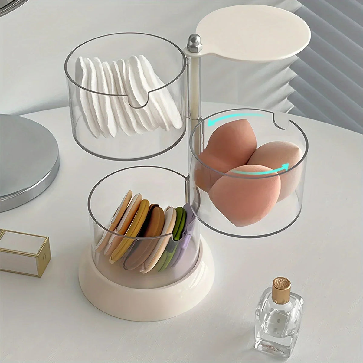 Makeup Sponge Organiser
