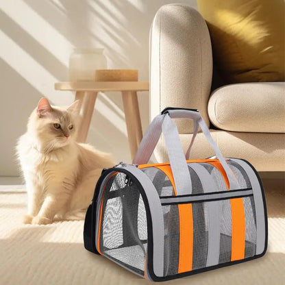 Soft Pet Carrier for Small Dogs and Cats, Three Sizes