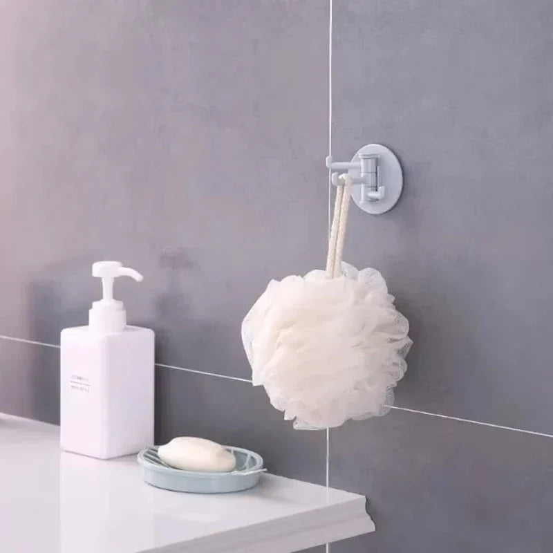 Rotating Adhesive Hooks – 3 Pieces