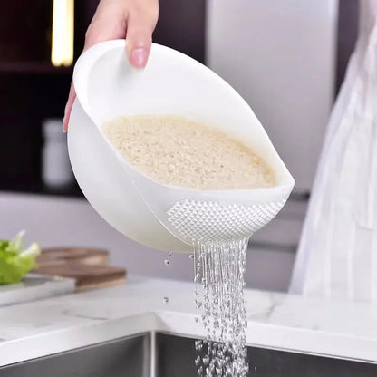 Plastic Rice Sieve Colander – 2 Pieces