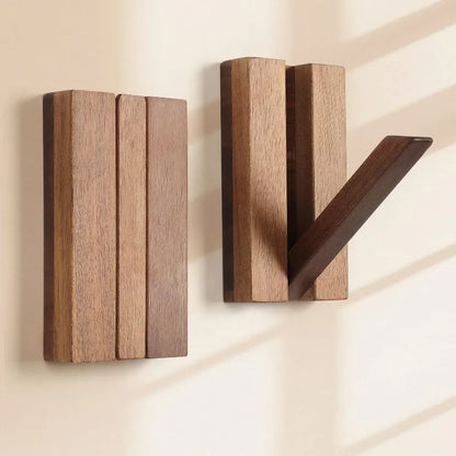 Piano Key Wood Hooks – 2 Pieces
