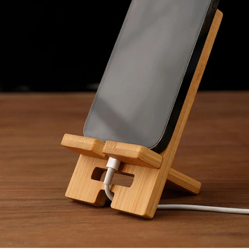 Wooden Phone Stand