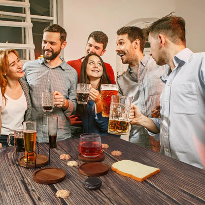 Wooden Drink Coasters – 4 Pieces