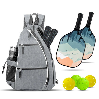 Durable Pickleball Backpack - Holds Paddles & Gear