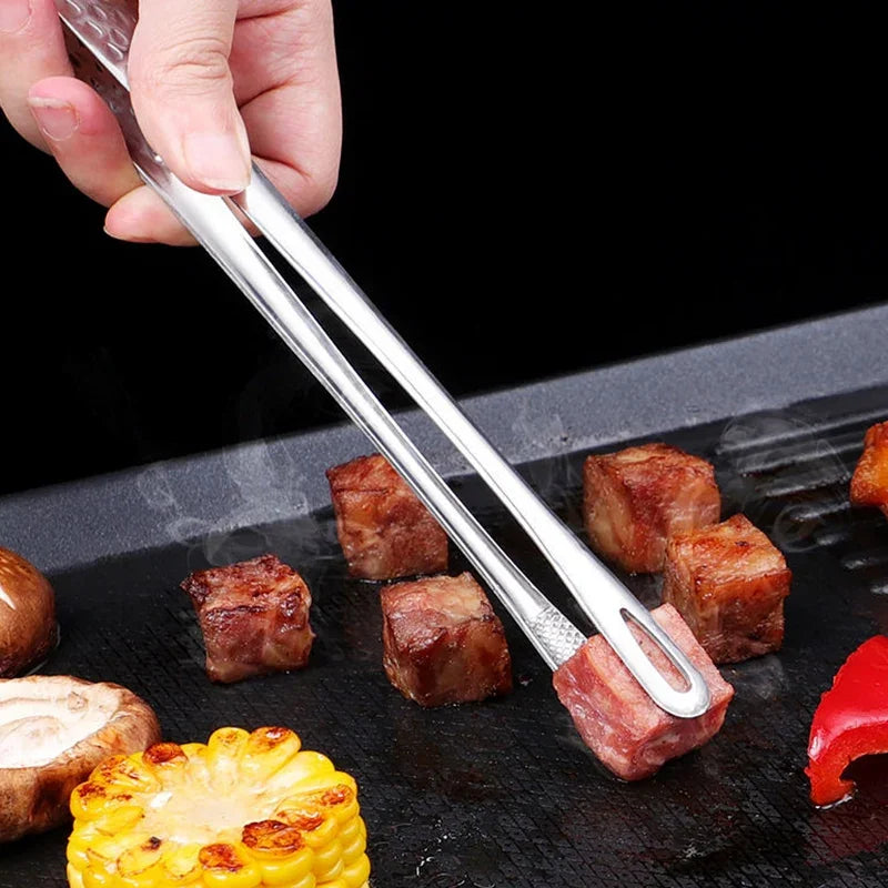 Stainless BBQ Tongs – 6 Packs