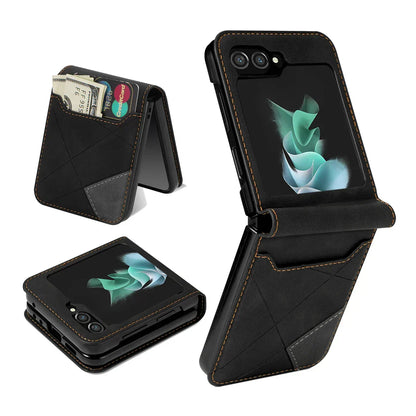 Leather Wallet Case for Samsung Galaxy Z Flip