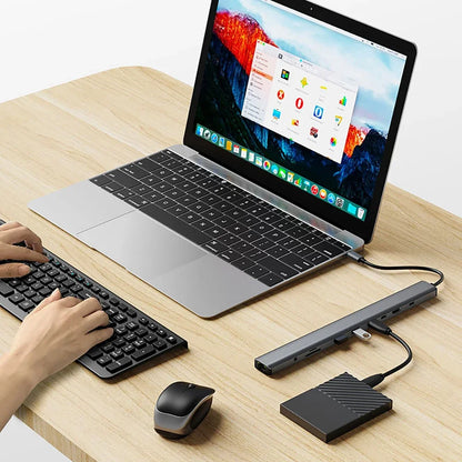 10-in-1 USB-C Hub with 4K HDMI, Ethernet and 100 W PD