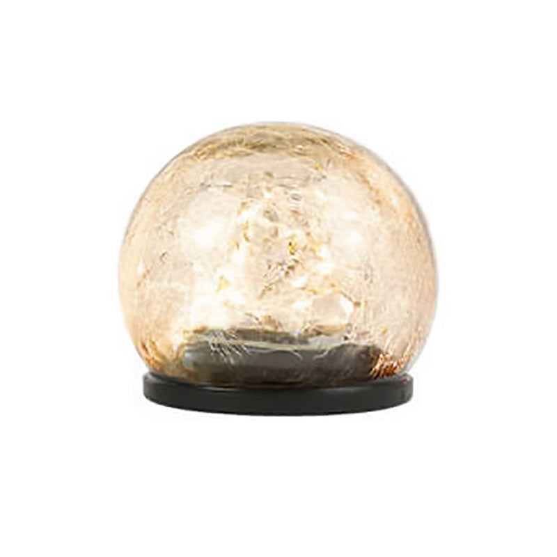 Solar glass light for garden with 20 LEDs