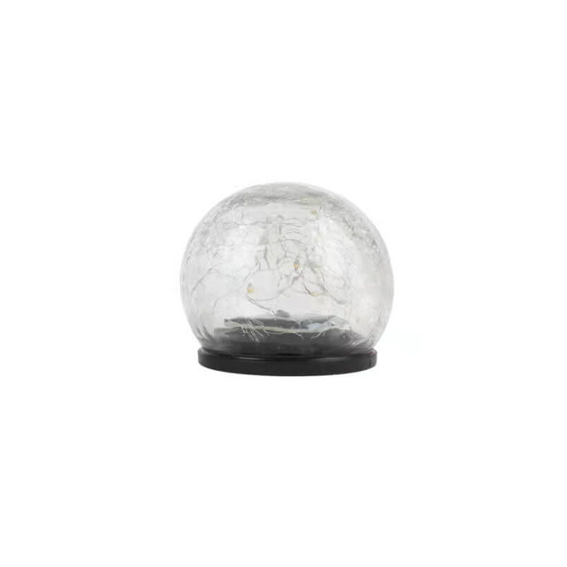 Solar glass light for garden with 20 LEDs