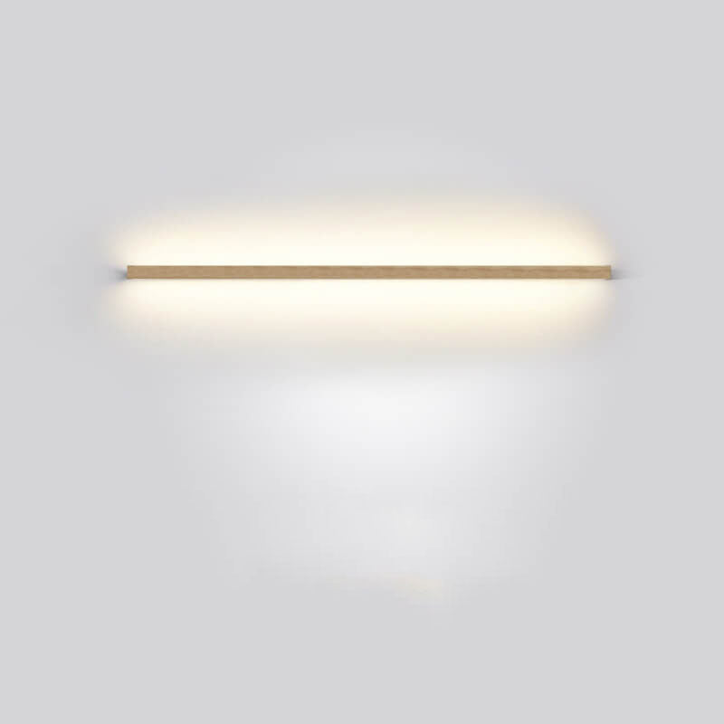 Japanese LED Wall Light Solid Wood Accent Lamp