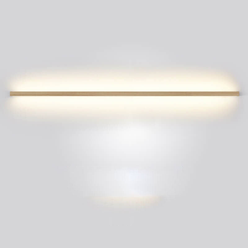 Japanese LED Wall Light Solid Wood Accent Lamp
