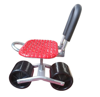 Rolling Garden Work Stool – Adjustable Rotating Seat