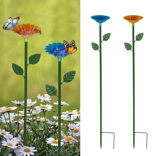 Bee & Butterfly Water Station – Metal Garden Feeder