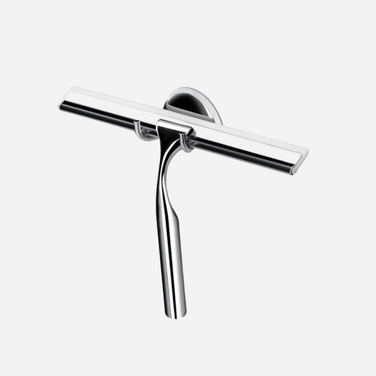 Stainless Steel Window Squeegee with Hook – Shower & Glass