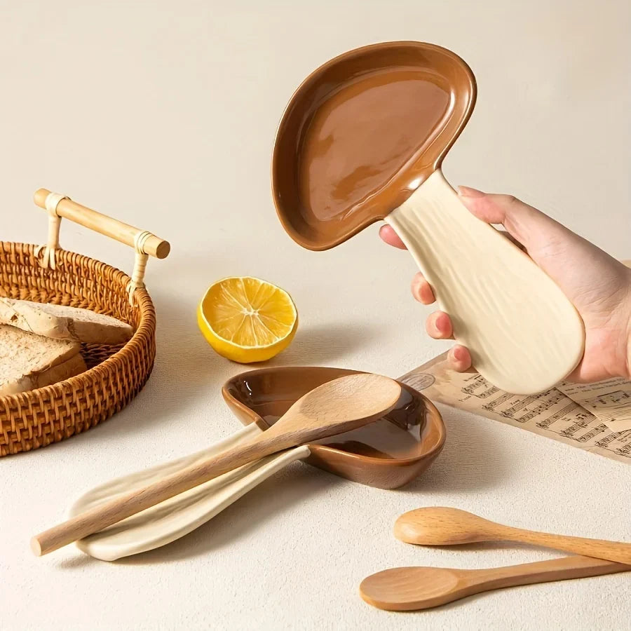 Mushroom Spoon Rest