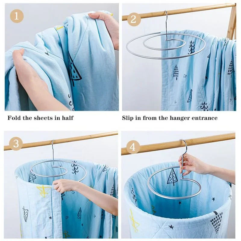 Spiral Quilt Hanger – 2 Pieces