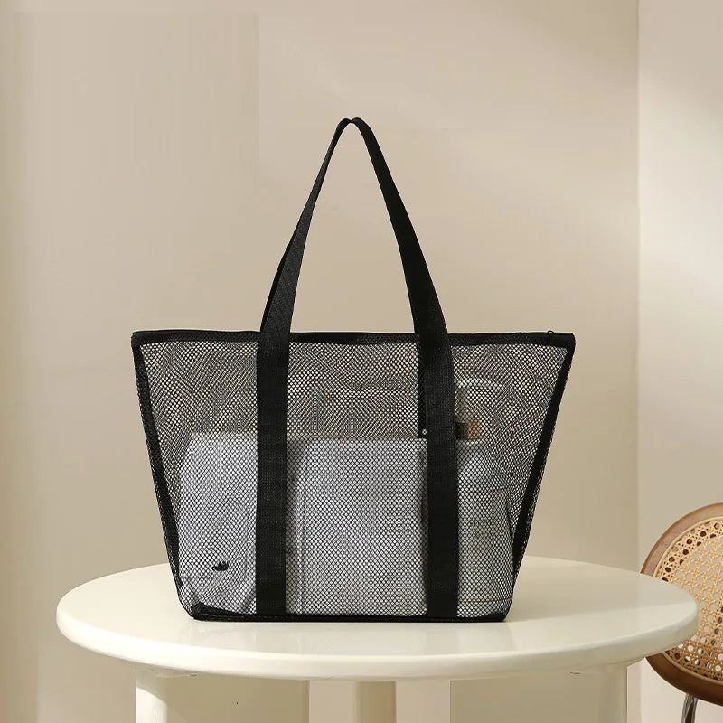 Mesh Cosmetic Tote