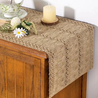 Macrame Table Runner