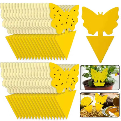 Yellow Sticky Traps Butterfly – 2 Shapes, cm