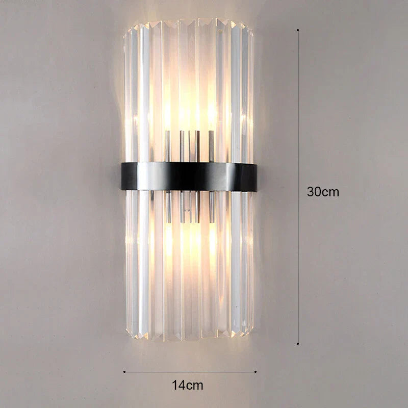Gold LED Wall Lamp Elegant Indoor Lighting