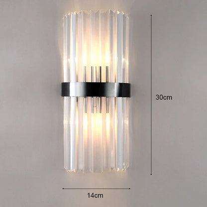 Gold LED Wall Lamp Elegant Indoor Lighting