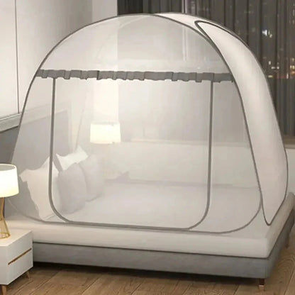 Pop-Up Mosquito Net for Double Bed – Foldable
