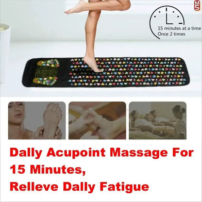 Acupressure Foot Massage Mat for Pain Relief & Relaxation