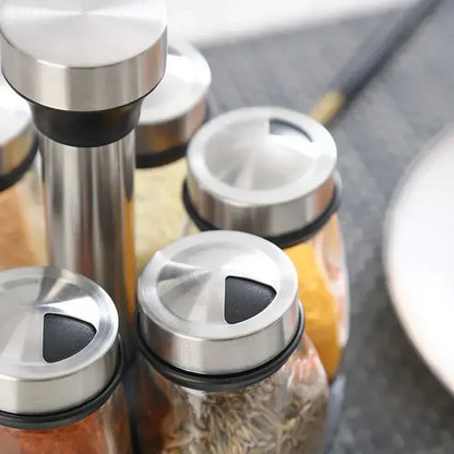 12-Jar Rotating Spice Rack