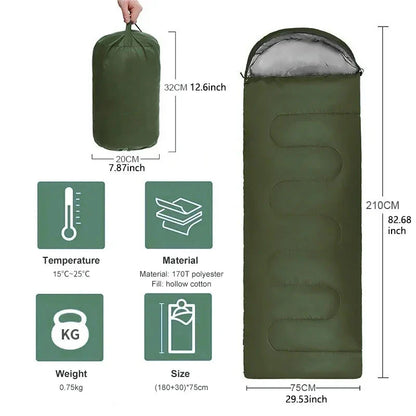 Outdoor Sleeping Bag 4-Season Waterproof Ultralight