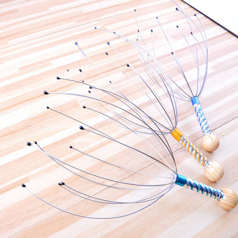 Head Scratcher Massager for Stress Relief & Relaxation