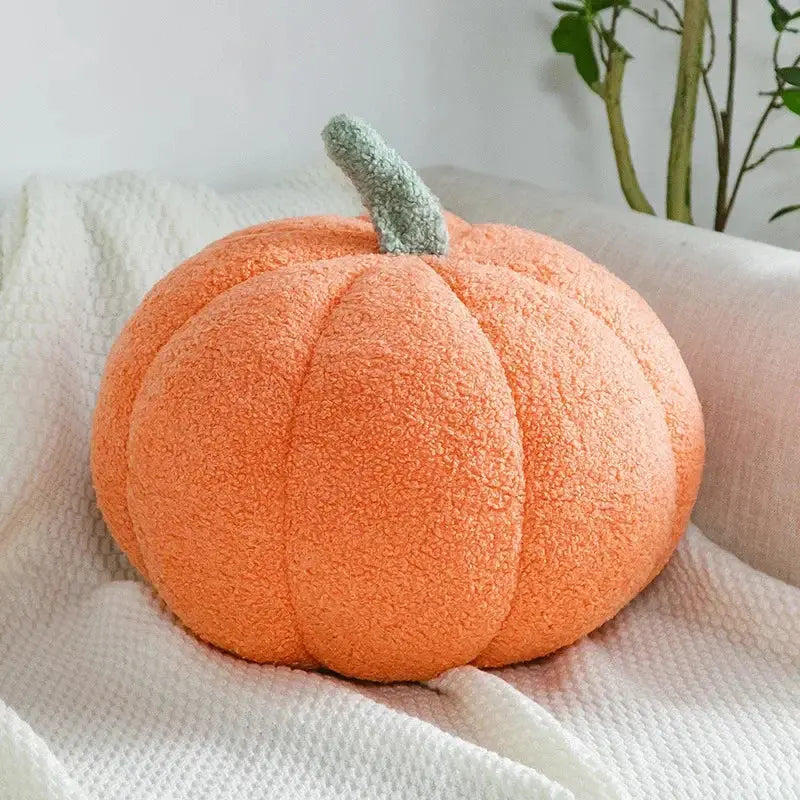 Nordic Plush Pumpkin Decorative Cushion