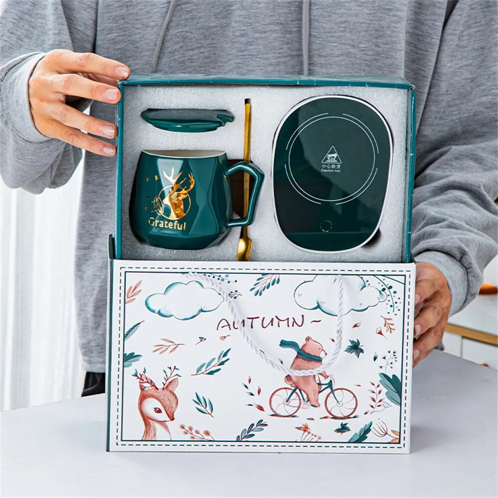 Smart Mug Warmer Electric Cup Heater Coaster