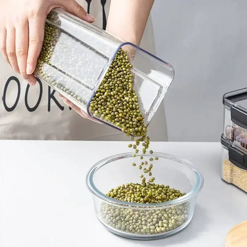 Stackable Food Storage Jars – 1 Piece