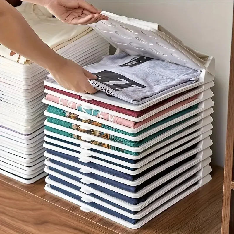 Stackable Shirt Organiser – 5 Pieces