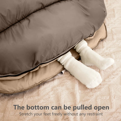 Camping Sleeping Bag 100 cm Wide for 4 Seasons