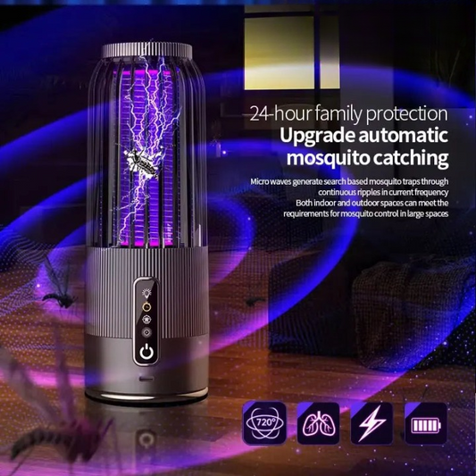 Electric Mosquito Trap with UV Light – Rechargeable and Portable
