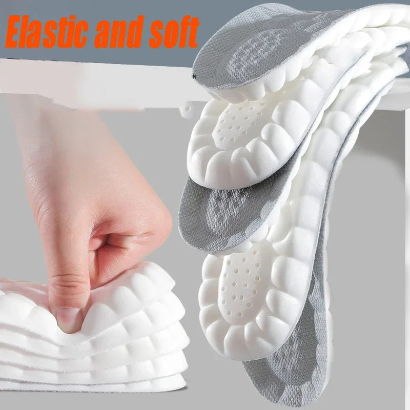 4D Shock-Absorbing Shoe Insoles – Comfort & Arch Support