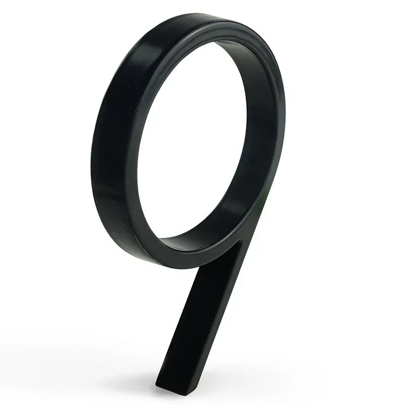 Stainless Steel Floating House Number