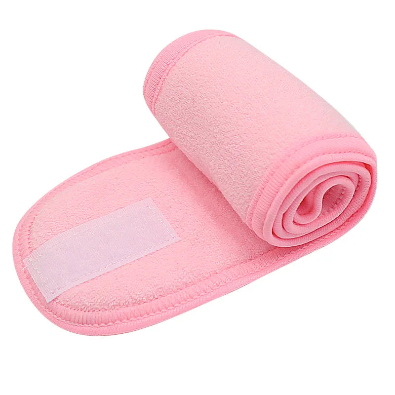 Microfibre Adjustable Spa Headband Hair Wrap