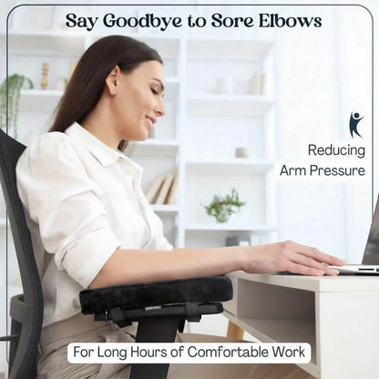 Armrest Pads for Office Chair for Elbow & Arm Comfort