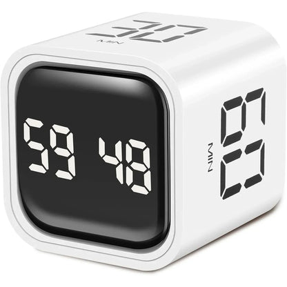 Digital Pomodoro Cube Timer with Four Preset Intervals