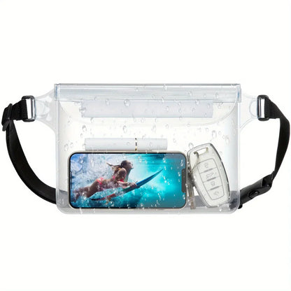 Water-Resistant Waist Pouch with Triple Seal