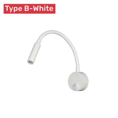 Flexible LED Reading Wall Lamp with Switch