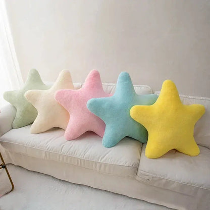 Plush Star Soft Decorative Throw Pillow