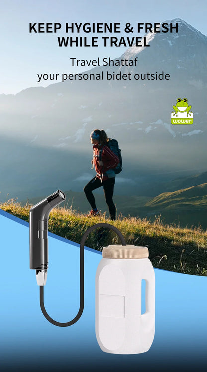 Rechargeable Portable Travel Bidet – 2.5L Reservoir