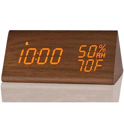 Wooden LED Clock